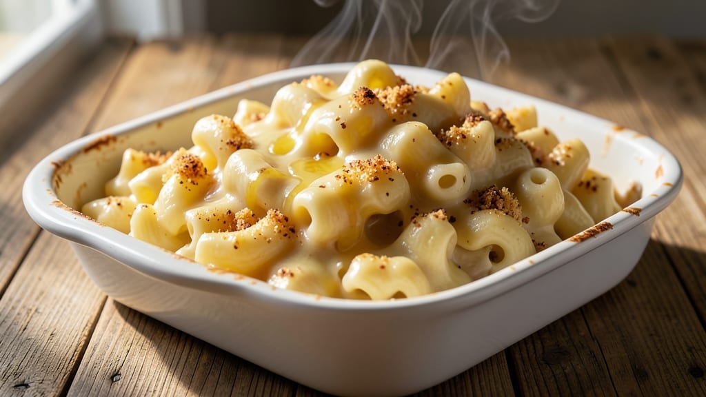 American Style Mac and Cheese Recipe: Ultra-Creamy Baked Bites With Crispy Top