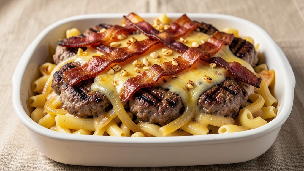 Bacon Cheeseburger Mac and Cheese Recipe: Smoky, Savory Layers in One Pan