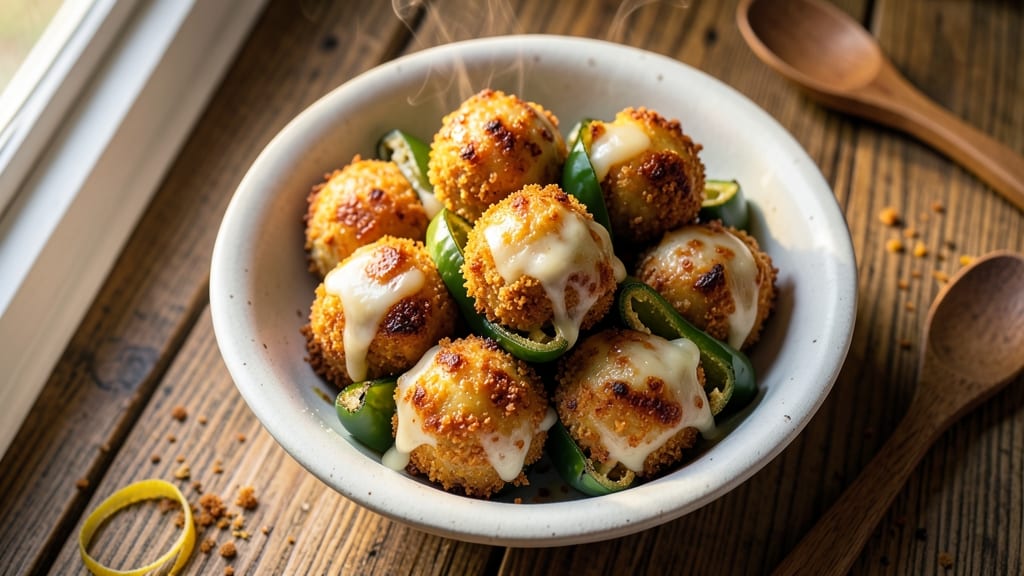 Air Fryer Jalapeño Poppers and Cheese Balls Recipe: Crispy Bites With Spicy Creamy Centers