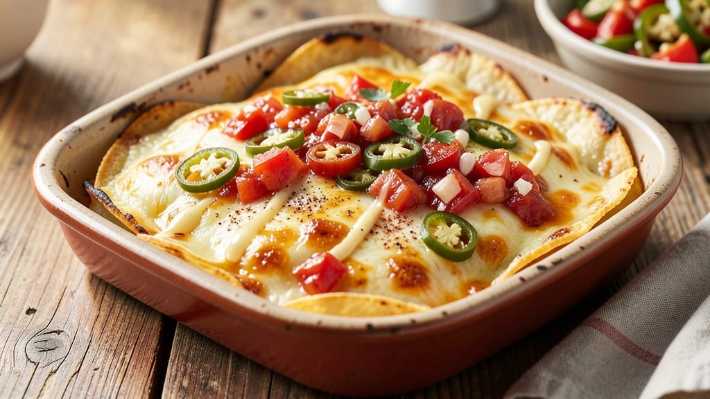 Auntie Anne's Hot Salsa Cheese Recipe: Spicy, Melty Dip With Crunchy Tortilla Topping