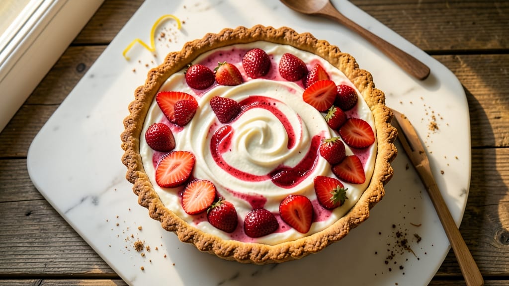 Bakers Square Strawberry Cream Cheese Pie Recipe: Classic Lattice Crust Meets Bursting Berries