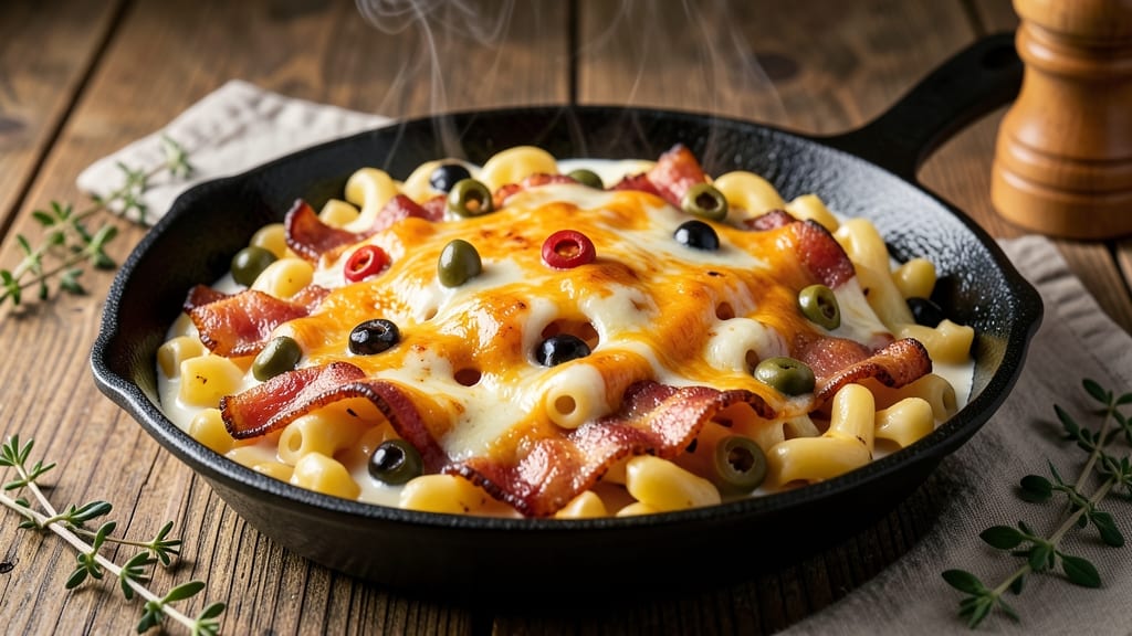 Bacon Pimento Mac and Cheese Recipe: Smoky-Spiced Crunch in Every Forkful