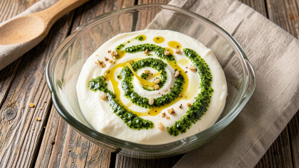 Basil Cheese Spread Recipe: Herby Cream Cheese Dip for Fresh Bread