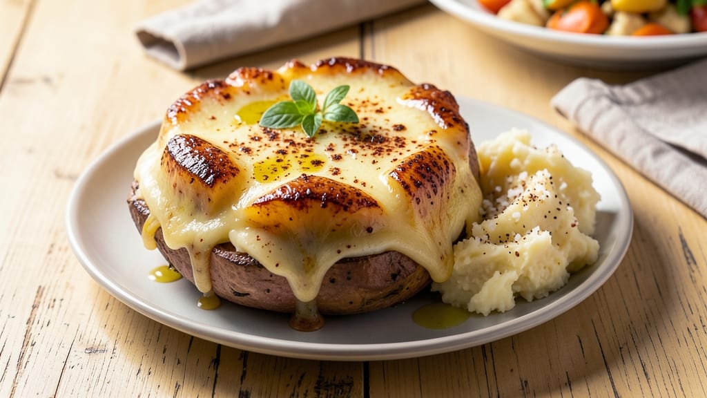Baked Sweet Potato with Cheese Recipe: Gooey, Pull-Apart Cheese Crowns