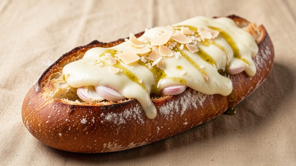 Asiago Cheese Garlic Bread Recipe: Crispy Crust With Nutty Pull-Apart Cheese