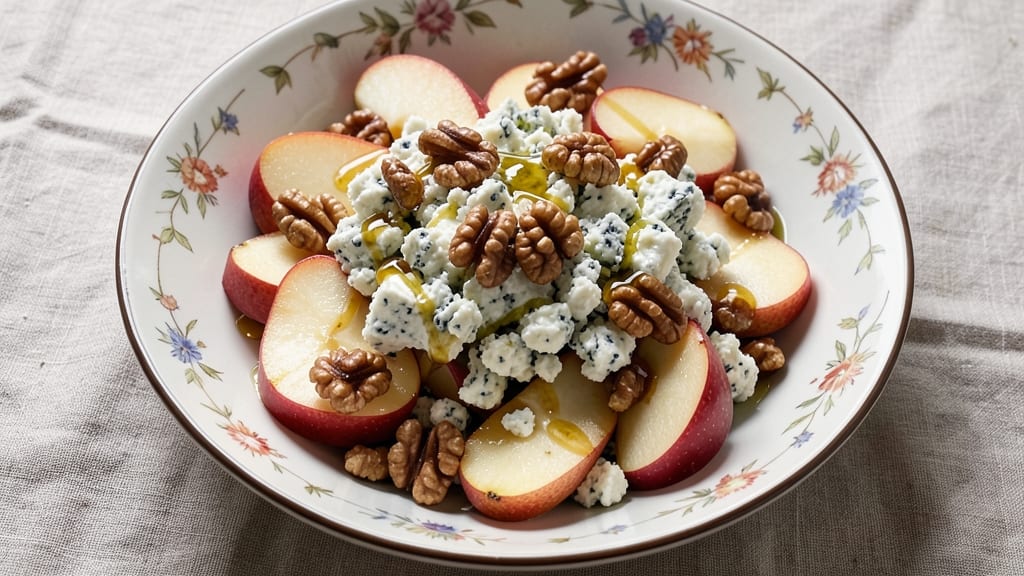 Barefoot Contessa Pear and Blue Cheese Salad Recipe: Crispy Walnuts Meet Sweet-Tangy Balance