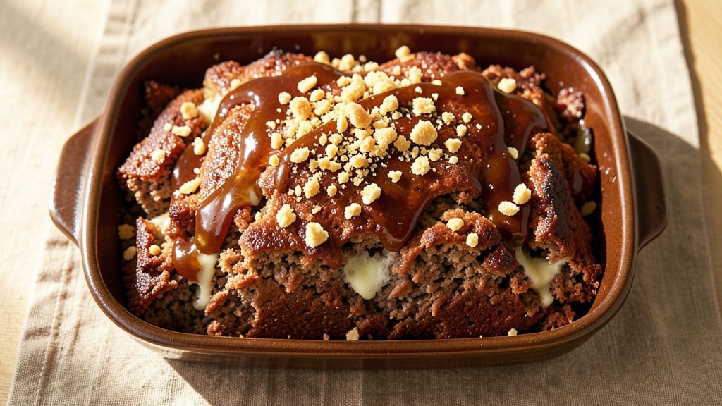 Babybel Cheese Meatloaf Recipe: Crispy Top, Melty Babybel Streaks Inside