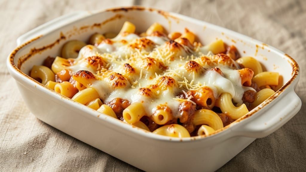 Baked Mac and Cheese Recipe with Ragu Cheese Sauce: Triple-Cheese Layers and Herbed Ragù Swirls