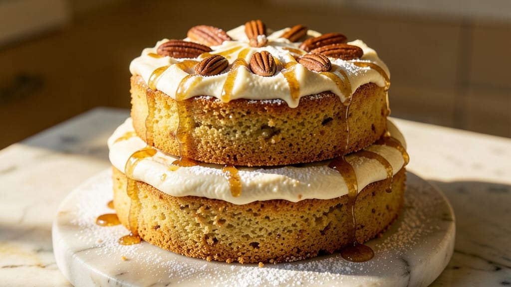Almond Cream Cheese Pound Cake Recipe: Nutty Moistness With Vanilla Swirls