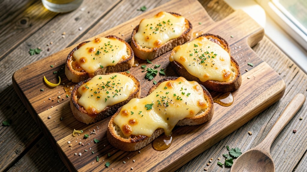 Baked Cheese Slices Recipe: Crispy Edges and Melty Centers in One Pan