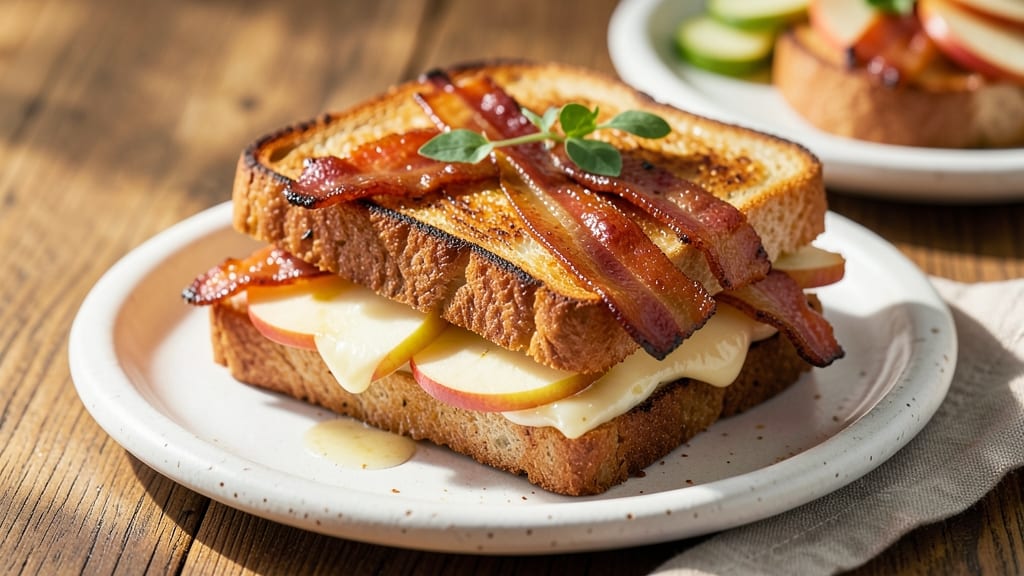 Apple Bacon Grilled Cheese Recipe: Smoky-Sweet Crunch With Melty Cheese Rivers