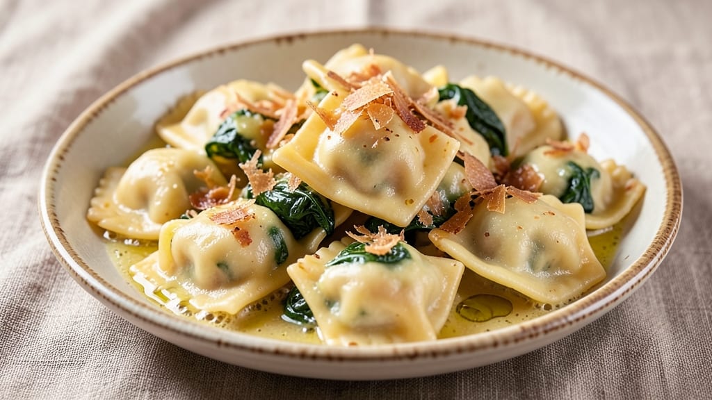 Authentic Cheese Ravioli Recipe: Handmade Pillows With Buttery Spinach Filling