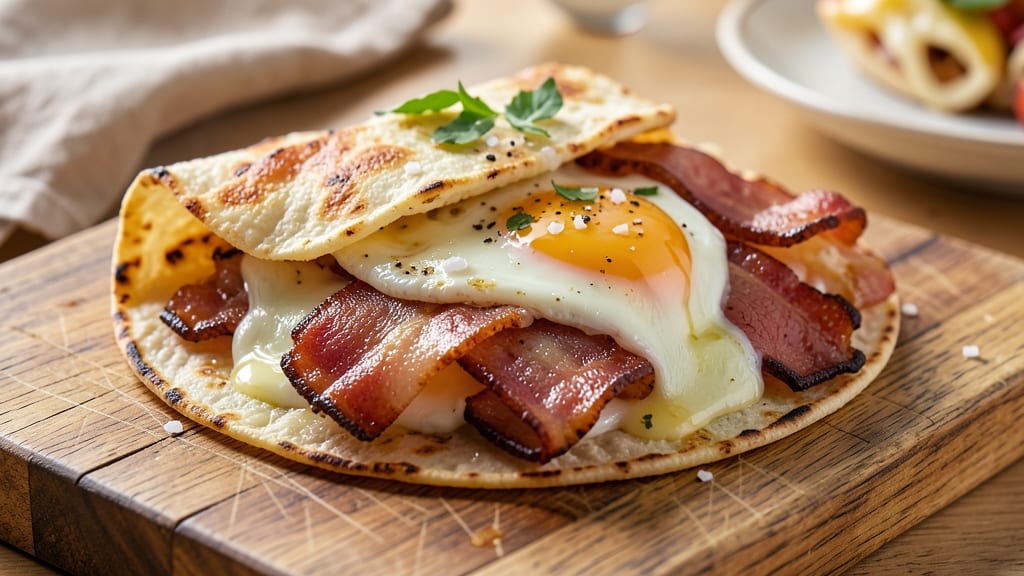 Bacon Egg and Cheese Wraps Recipe: Crispy Tortilla Hugs Every Bite