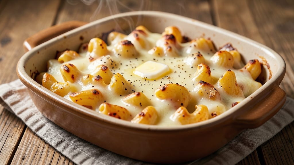 Baked Macaroni and Cheese Shells Recipe: Crispy Edges, Gooey Centers