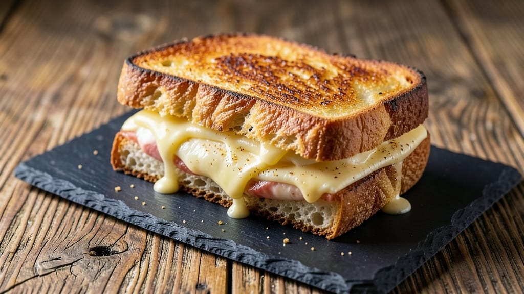 Air Fried Grilled Cheese Recipe: Crispy-Crusted Cheese Sandwich in 10 Minutes
