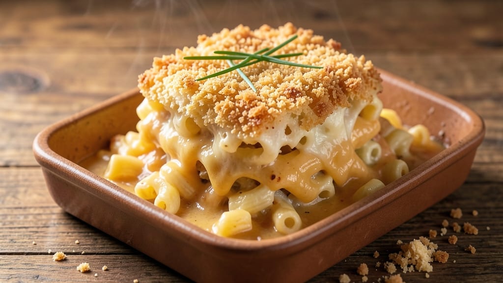 Baked Breaded Mac and Cheese Recipe: Crispy Top, Melty Cheese Heaven
