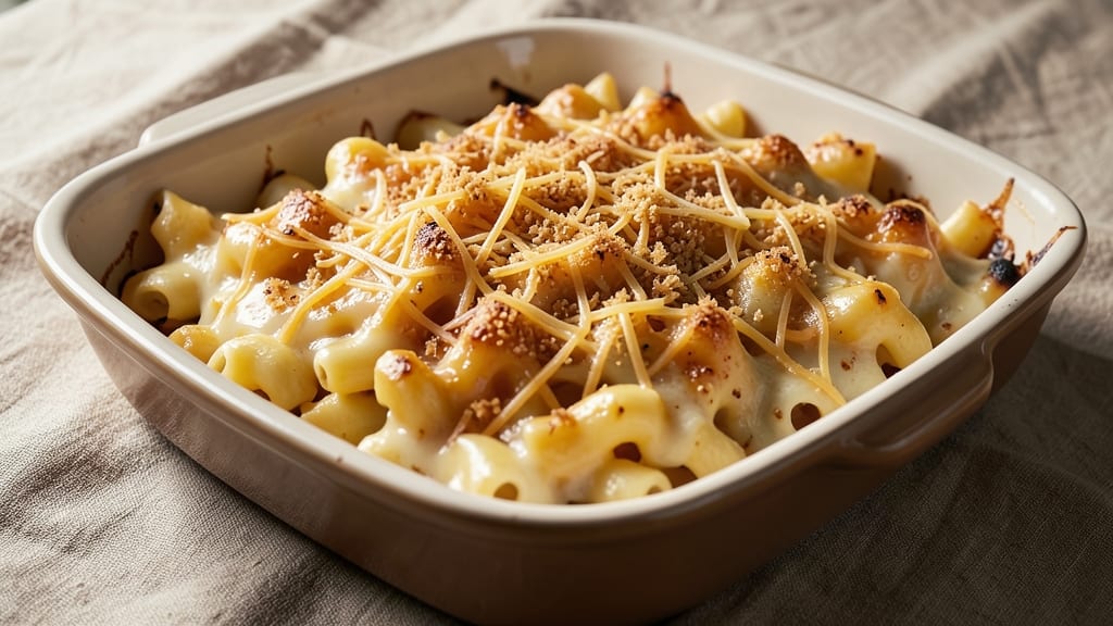 Baked Mac and Cheese Recipe With Shredded Cheese: Triple-Layered Gooey and Crispy Top