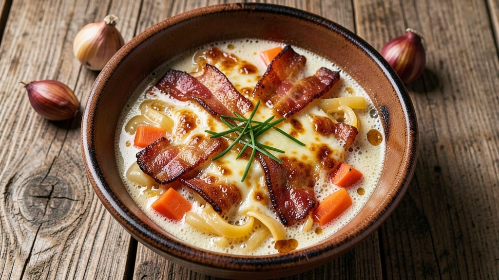 Bacon Beer Cheese Soup Recipe: Smoky Brewed Depth With Crispy Bacon Bits