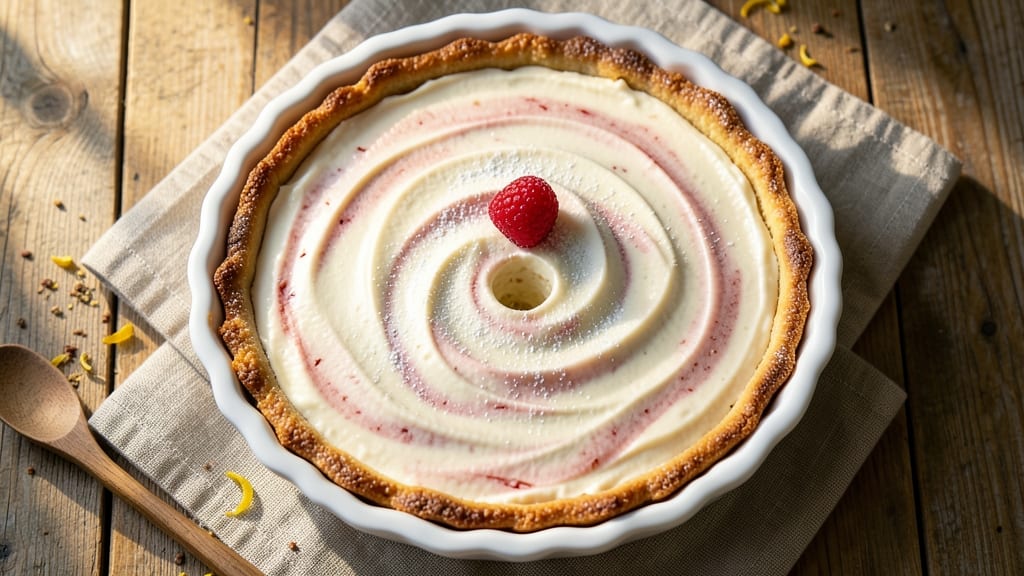 Baked Cream Cheese Pie Recipe: Golden Crust Meets Silky Filling