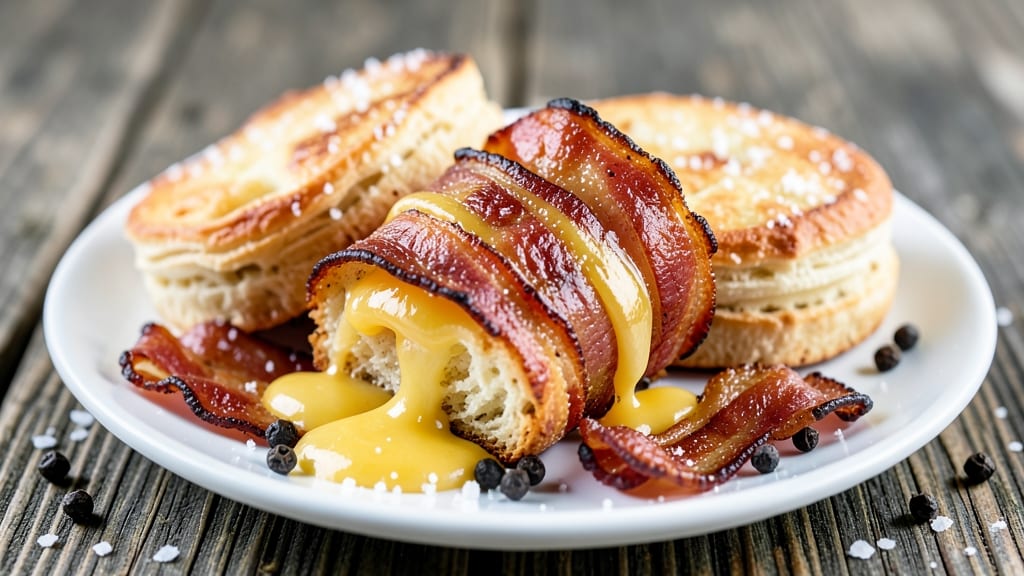 Bacon and Cheese Dog Biscuit Recipe: Smoky-Spiced Crunch With Melty Pull-Apart Layers