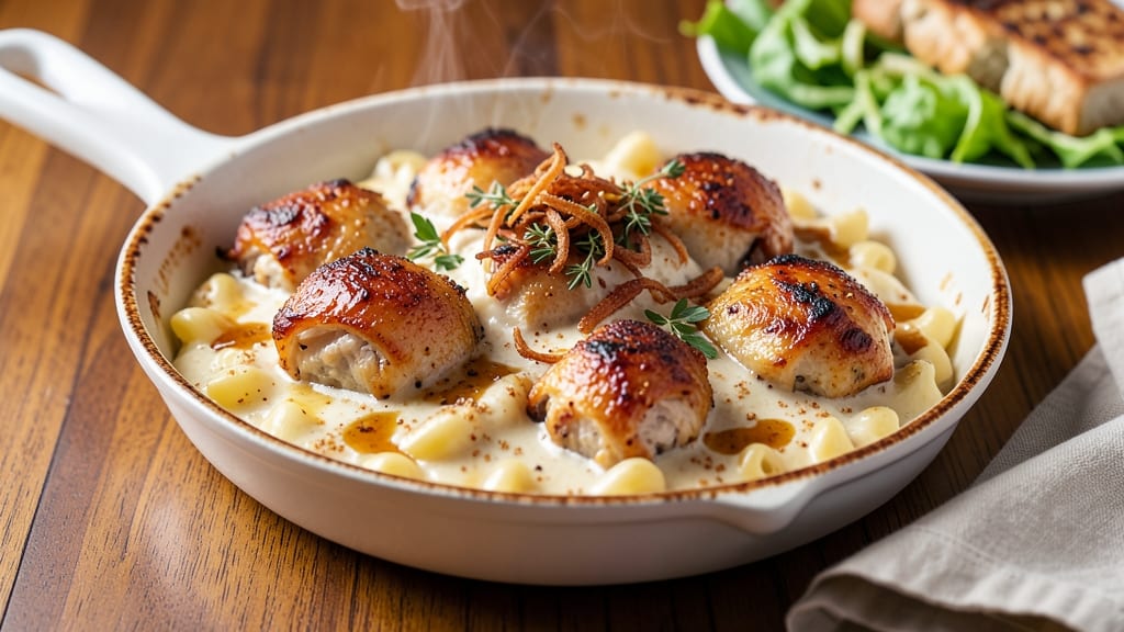 Applebee's Chicken Mac and Cheese Recipe: Crispy-Topped Comfort in One Pan